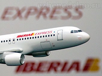 Модель самолета Iberia Express. Фото Reuters