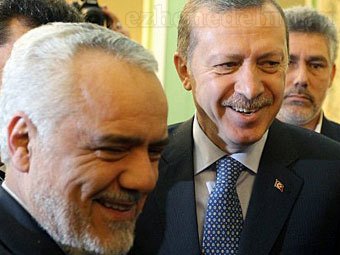 Мохаммад-Реза Рахими и Реджеп Тайип Эрдоган. Фото ©AFP